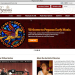 The Pegasus Early Music homepage