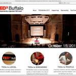 TEDxBuffalo home section 1